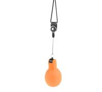 FytStycale Silbato Manual Silbato para Referis Silbato Deportivo de Mano Silbato Portátil PVC Fácil de Llevar Adecuado para Entrenadores Fiestas Deportes, Naranja