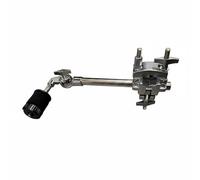 FytStycale Soporte de Platillo Semitriple Multifuncional Abrazadera de Platillo con Llave Metálico Accesorio Batería para Ensayo , Brazo De Platillo Recto Corto Con Abrazadera Multifunción