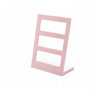 FytStycale Soporte de Terciopelo Aspecto Expositor de Terciopelo Diseño Elegante, Tablero De Pendientes De 24 Agujeros