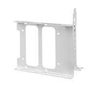 FytStycale Soporte SSD Duro Soporte Metálico de Bahía Bandeja para SSD HDD Montaje Seguro con Tornillo Incluido Adecuado para Escritorios Sala, Blanco