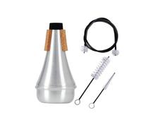 FytStycale Sordina Metálica de Trompeta Sonido Apagado Mute de Trompeta Ajuste Perfecto Sordina Práctica para Ensayo