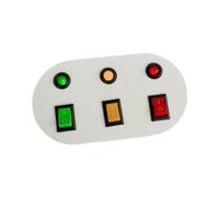 FytStycale Tablero Sensorial para Juego Infantil con Interruptor de Luz Bombillas Accesorios para Motricidad Fina Y Desarrollo Adecuado para Apren, Estilo a