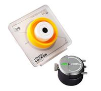FytStycale Tornillo Banco Miniatura Compacto Mini Tornillo Banco Giratorio Portátil Abrazara Giratoria 360° para Molistas, r, Estudio