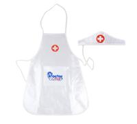 FytStycale Uniforme Doctor Infantil Educativo Disfraz Médico Infantil Realista Indumentaria Sanitaria Doctor para Niños