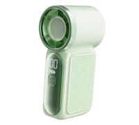 FytStycale Ventilador Portátil Ventilador de Mano Ventilador Personal Ventilador Compacto Función de Carga Rápida USB Adecuado para Actividades al Aire Libre, Verde