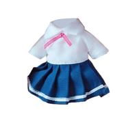 FytStycale Vestido para Muñeca OB11 Conjunto Ropa para BJD 1/12 Traje Accesorios Miniatura Tela Suave con Terminación Pulcra y Cambio Ágil Adecuado para , Falda De Tenis Azul Oscuro con Corte