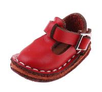 FytStycale Zapatos para Muñeca Blythe Botines con Cordones Accesorios para Muñecas Cinturón en Tobillo Material PU Cuero Apropiados para Decorar Hogar