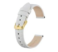 FYXT - Correa de reloj de piel auténtica para mujer de 8 mm, 10 mm, 12 mm, 14 mm, 16 mm, 18 mm, 19 mm, 20 mm, correa de repuesto con hebilla de acero inoxidable, 20mm, Cuero, Sin piedra preciosa