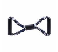 Fzaqwen Banda de Resistencia Fitness Multifuncional de Pecho Elástico Forrada Protector de Tubo Adecuada para Estiramientos en Casa Oficina Uso Diario, Azul