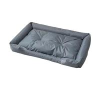Fzaqwen Cama para Perros Al Aire Libre, Nido para Gatos, Caseta Suave E Impermeable para Mascotas, Cojín para Perros, Caniche, Cachorro, Shiba Inu, Ch, Gris