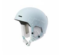 Fzaqwen Casco de Esquí Infantil Espuma Unificada Canalizaciones Ventilación Orejeras Extraíbles Diseño Alegre Adecuado para Deportes en la Nieve Escolar Vacaciones Familiares Uso Diario, Oso Azul