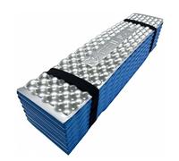 Fzaqwen Colchoneta para Acampar Esterilla Plegable Colchón Foam Aluminio Aislamiento Térmico Diseño Ergonómico Cómoda Adecuada para Camping Trekking y Días de Campo, Azul