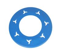 Fzaqwen Comedero Y Bebedero Flotante con Forma de Disco Volador para Cachorros, Juguete Interactivo para Exteriores, Tamaño Pequeño, Mediano Y Grande, Ideal P, Azul