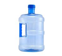 Fzaqwen Cubeta para Beber Dispensador Garrafa Depósito Contenedor Agua Potable Tapa con Rosca Plástico Pet Adecuado para Excursiones Recreativas, 7.5L, Mascota Grande