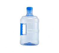 Fzaqwen Cubeta para Beber Dispensador Garrafa Depósito Contenedor Agua Potable Tapa con Rosca Plástico Pet Adecuado para Excursiones Recreativas, 5L, Pet Extra Grueso 100g