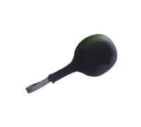 Fzaqwen de Artes Marciales Paleta Cojín Golpeo Entrenamiento de Reacción Material PU Absorbente Apropiado para Boxeo Taekwondo Uso en Gimnasio Clases Casa, Negro
