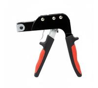 Fzaqwen Dispositivo Fijador de Pared Herramienta Manual Remachadora Colocador de Anclajes Compatibilidad Versátil con Anclajes Huecos en Drywall para, Orange Black