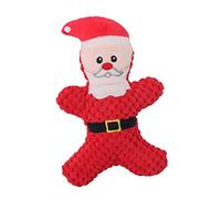 Fzaqwen Divertido Juguete Chirriante para Perros, Juego Chirriante con Juguetes Suaves para Perros Y Gatos para Acampar en Navidad, Santa