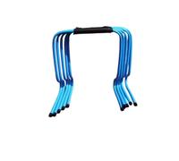 Fzaqwen Entrenamiento Infantil portiva Obstáculo de Coordinación Velocidad para Potencia y Control de Estructura Fija Robusta de con Extremos Adecuada para, Azul Cielo, 50cm