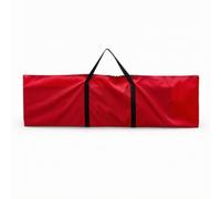 Fzaqwen Funda Impermeable para Exhibidor Bolsa Organizadora Panel Resistente Doble Asa Etiqueta Identificadora Frontal Adecuada para Velar Materiales de en Ferias y Presentaciones, Rojo, 112 36cm