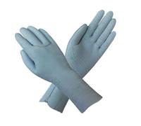 Fzaqwen Guantes de Buceo Guantes de Neopreno Guantes Térmicos Guantes Antideslizantes Guantes de Cinco Dedos con Resistencia al Roce y Buena Destreza Manual, Gris Claro, L