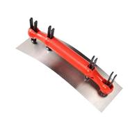 Fzaqwen Llana de yeso para esquinas Llana Alisar Paredes con Hoja de Acero de Carbono, curvo Llana de hormigón ajustable