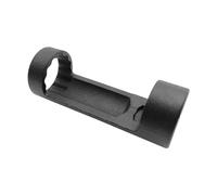 Fzaqwen Llave de Vaso de 21 Mm para Tuercas de Amortiguador, Compacta, Entrada de 1/2" para Llaves Hexagonales, Accesorio de Fácil Instalación, Negra