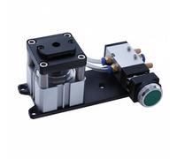 Fzaqwen Máquina Perforadora Neumática 3 en 1 para Canteado Equipo de Perforación de Bordes de Agujeros Herramienta de Troquelado Funciona con 0.4-0.6 Mpa y, Industrial, Neumático, Moderno-B