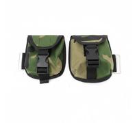 Fzaqwen Nylon Bolsa de Pesas de Buceo con Cierre de Liberación Rápida Compartimiento de Lastre Seguro y Fijación para Arnés Adecuado para Uso en Exploraciones Cursos de Buceo, Camo Terrestre