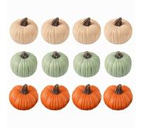 Fzaqwen Ornamento Calabaza Resina Tallado coración Autónomo, Estilo A