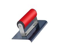 Fzaqwen Paleta de Yeso para Bordes de Hormigón, Herramienta Multifuncional de Acabado de Acero Inoxidable de Calidad para Desnatar Cemento, 15.2cmx7.6cmx7cm