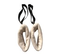 Fzaqwen Pilates Equipo Correas Reformer Asas Lazos Soporte con Estabilidad Reforzada y Conexión Rápida a Máquinas Adecuado para Rutinas de Resistencia , Blanco