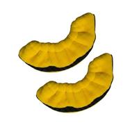 Fzaqwen Protector de Patines Funda para Absorbente Elástico con Refuerzo Lateral de Nylon Adecuado para Patinaje Artístico Almacenamiento Viaje, Amarillo, S