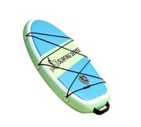 Fzaqwen Tabla de Surf Inflable para Niños Tabla Hinchable para Principiante Tabla Acuática Infantil con Cubierta Cepillada Antideslizante y Asa Central en PVC Adecuada para Piscina Baños Calmados