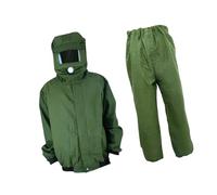 Fzaqwen Traje de Pintura en de Traje de Arena para Moler de Construcción Naval para Hombres Rociando, Verde