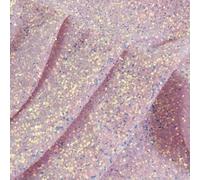 FZBANG Tela de Malla con Lentejuelas de 3 mm para decoración de Bodas, Fondos para sesiones de Fotos, Vestidos de Escenario, Ropa, Material para Costura DIY.