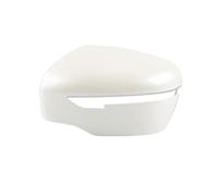 FZCSIMR Carcasa de la Cubierta del Espejo del automóvil Cubierta De Espejo Retrovisor Lateral para N&issan para X-Trail para Qashqai 2014-2022(Blanco Perla L)