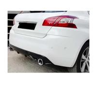 FZCSIMR Difusor Parachoques Trasero para Peugeot 308 Kit Carrocería Deflector Divisor Borde del alerón del Techo(Modelo 2)