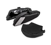 FZCSIMR para B&MW R1200GS LC R1250GS para Adventure F850GS F750GS Portaequipajes Lateral Portaequipajes Bolsa Viaje Trasera Bolsa Equipaje Motocicleta(Un Conjunto)