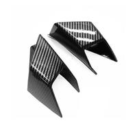 FZCSIMR Protector Cubierta Alerón Lateral Carenado Delantero Motocicleta para CBR650R CBR 500R 650R 650F 2019-2023(Fibra de Carbon)