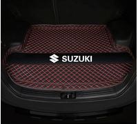 FZDS Coche Alfombrillas Maletero para Suzuki Swift 2024-/ Suzuki S Cross III 2022-2024, Protector Maletero Cuero Maletero Moqueta Arañazos Impermeable Coche Accesorios,B