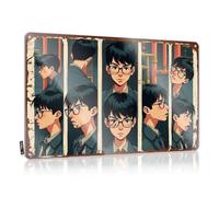 FZFN Letrero de metal decorativo con texto en inglés «For Man Cave Facial Expressions Of A Young Man In Various Poses» para el hogar, bar, al aire libre (30 x 40 cm)