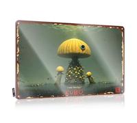 FZFN Letrero de metal vintage con texto en inglés "Kubo and the Two Strings: A Whimsical Adventure" (20 x 30 cm)