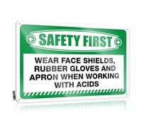 FZFN Safety First Do Not Lift More Than You Are Able - Decoración de puerta de otoño novedosa - Cartel de Matal Sweet Vintage Wall Art (30 x 40 cm)