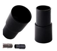 FZGLHQQ 2 adaptadores de manguera de aspiradora, extractor de polvo universal de 32 mm a 35 mm, kit de adaptador de manguera reductora de manguera de vacío, herramienta eléctrica para extracción de
