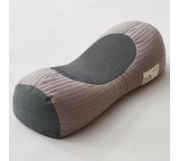 FZKun Almohadas de trigo sarraceno con funda extraíble, almohada cervical para dormir con forma de cáscara cervical para apoyo firme, almohadas cilíndricas para dormir de lado, espalda, cuidado de la