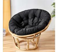 FZKun - Cojín para silla colgante - Cojín suave y de estilo nido, redondo y grueso, para sillas Papasan, hamaca, radar, sillas de huevo, para uso en interiores y exteriores, balcón, jardín (J, 50x50
