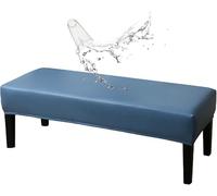 FZKun Funda para banco de comedor de piel sintética, elástica, impermeable, tapizada, rectangular, resistente a las manchas, a prueba de derrames, para dormitorio, cocina (80 x 40 x 30 cm, #4)