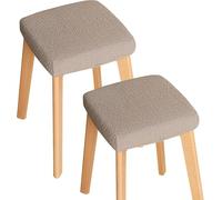 FZKun Juego de fundas rectangulares para taburetes de 1/2/4 - Fundas elásticas lavables para sillas de jacquard, fundas elásticas para asiento de sofá, fundas cuadradas modernas para taburete de bar