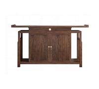 FZL02068LM Armario largo de entrada de estilo chino, mesa de entrada de madera maciza, mesa de consola, armario de vestíbulo, mesa de sofá, mesa de sofá, mesa de pasillo, sala de estar, almacenamiento